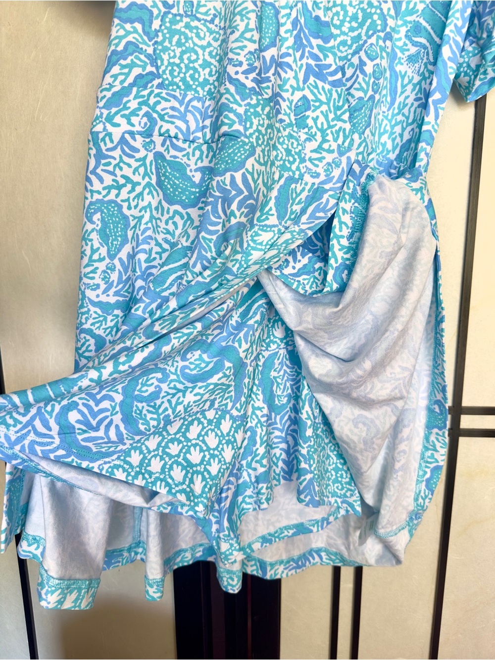 NWT Lilly Pulitzer Sailynn Short Sleeve Romper Resort White Goombay Groves Sz M - Picture 7 of 7